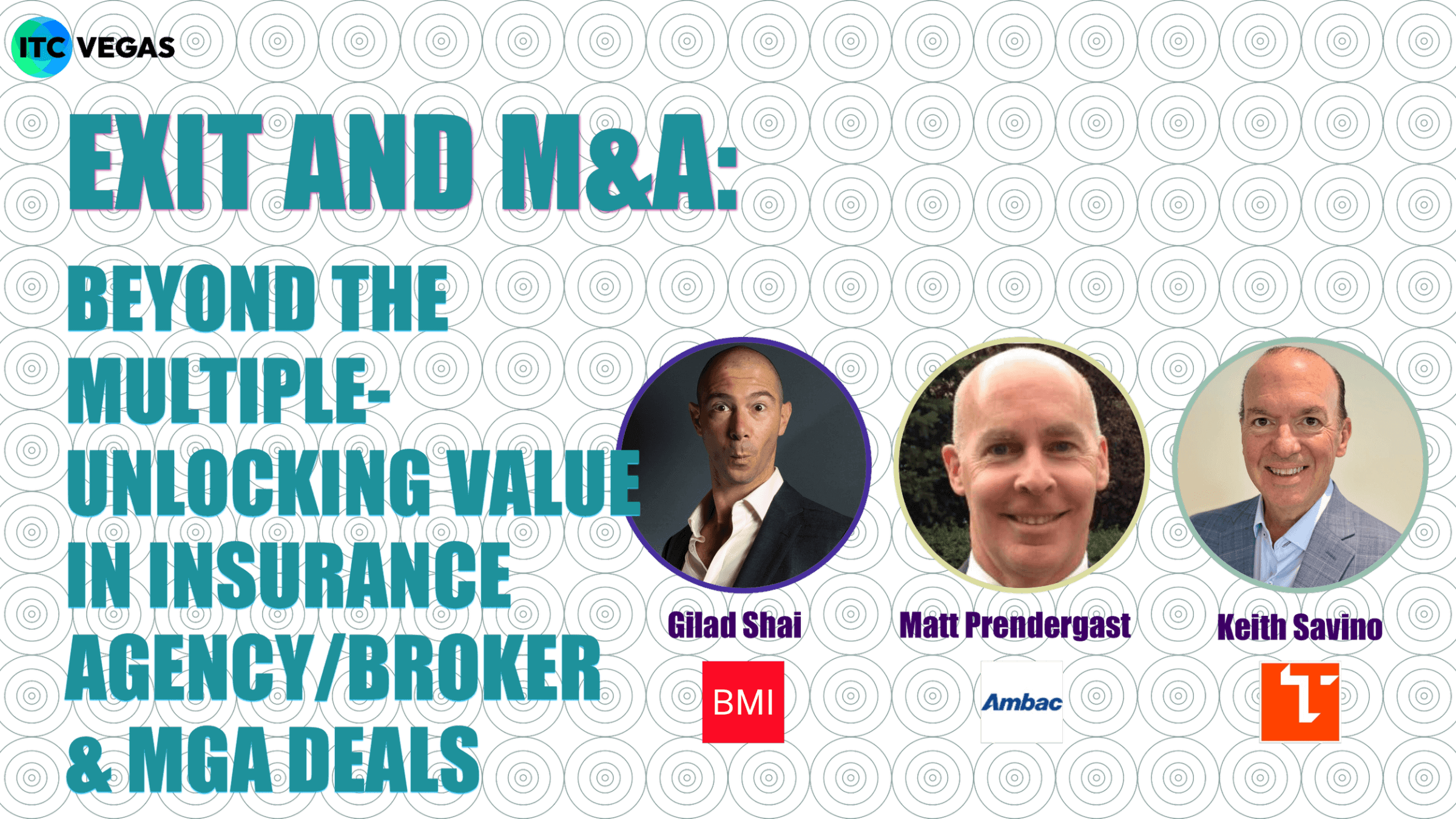 Conference session at InsureTech Connect