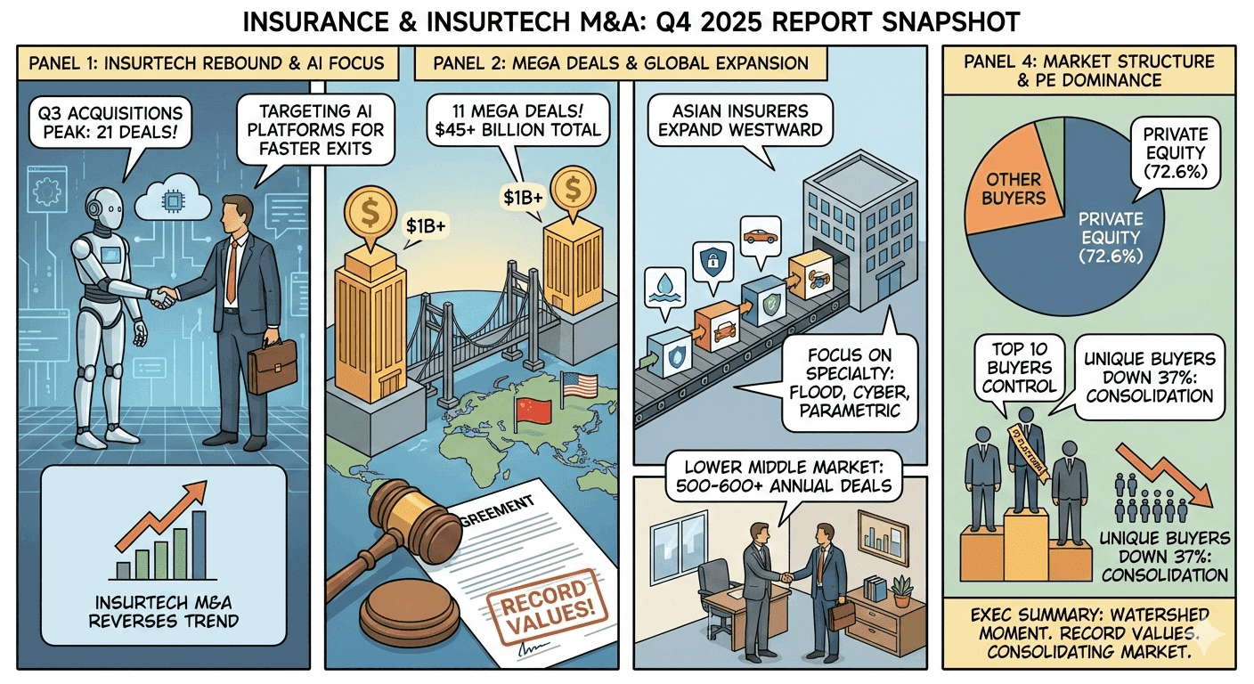 M&A Insurance & InsurTech Quarterly Report 2025Q4